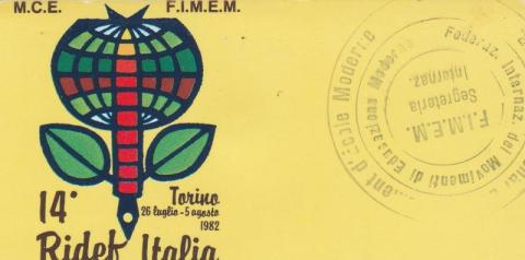 Badge de la RIDEF de Turin en 1982