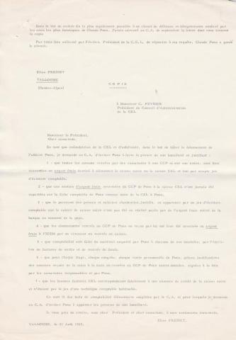 Pour une CEL forte et loyale de E Freinet 1965