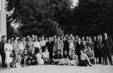 Photo Stage Vanves en 1954