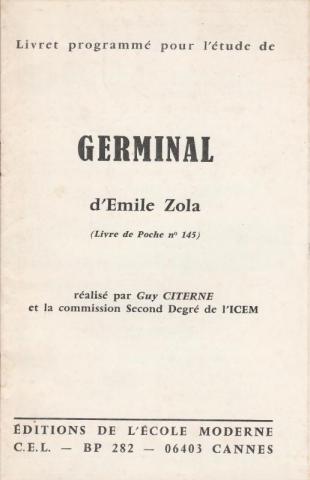 Livret programmé Germinal