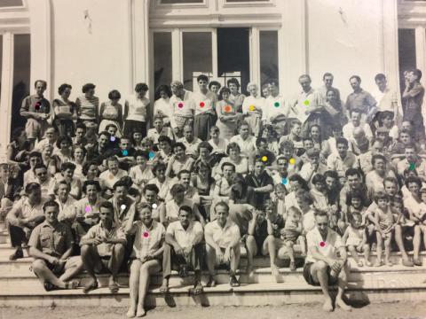 Stage CEL à Boulouris (Var) août 1957