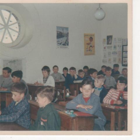 Premier poste Freinet à Dame-Marie-Orne (François Perdrial) 1967