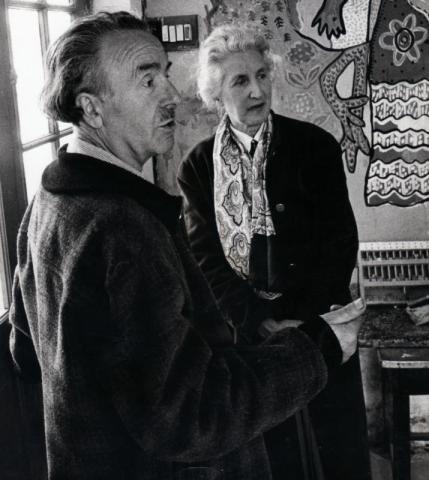 Photo Elise et Célestin Freinet Jean Marquis 1962