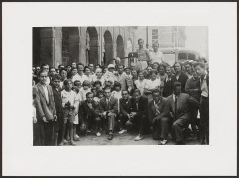 photo congrès espérantiste à Pampelune 1933