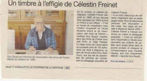 article-sur-la-sortie-du-timbre-journal-le-courrier-de-la-mayenne