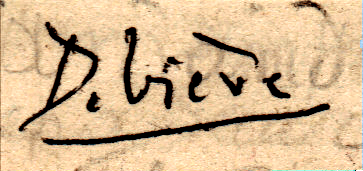 Signature Debiève