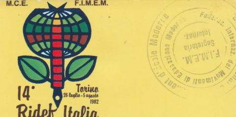 Badge de la RIDEF de Turin en 1982