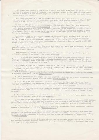 Pour une CEL forte et loyale de E Freinet 1965