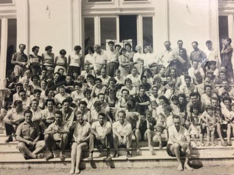 Stage CEL à Boulouris (Var) août 1957