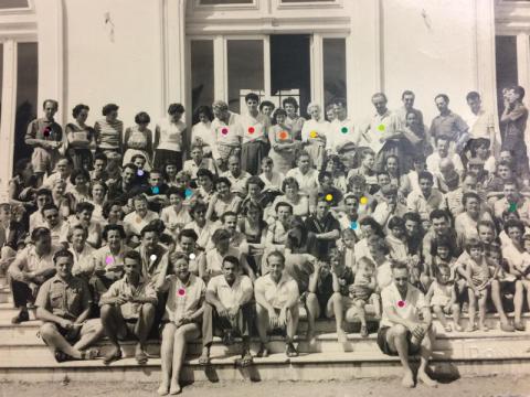 Stage CEL à Boulouris (Var) août 1957