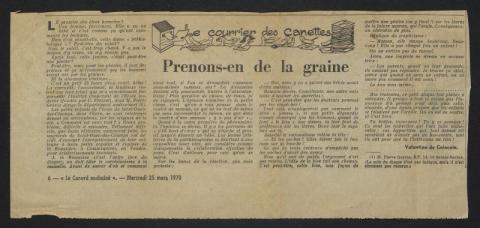 article-du-canard-enchaîné-1970-sur-un-disque-33-t-icem-de-pierre-guérin