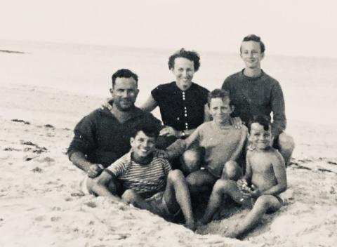 Famille Hudelot à Quiberon