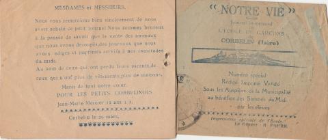 Journal scolaire notre vie