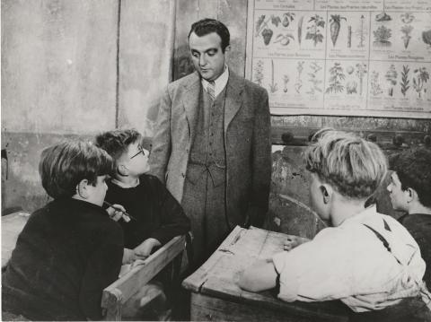 En classe 